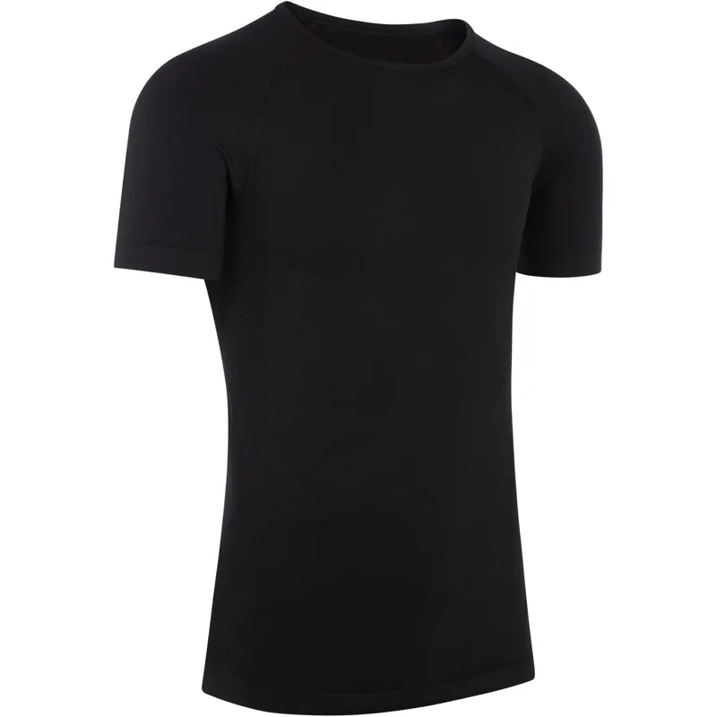 Madison Roam Isoler Mesh Short Sleeve Base Layer Black-1