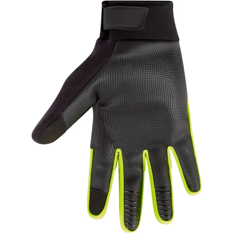 Madison Stellar Reflective Waterproof Thermal Gloves Black/Hi-Viz Yellow-1