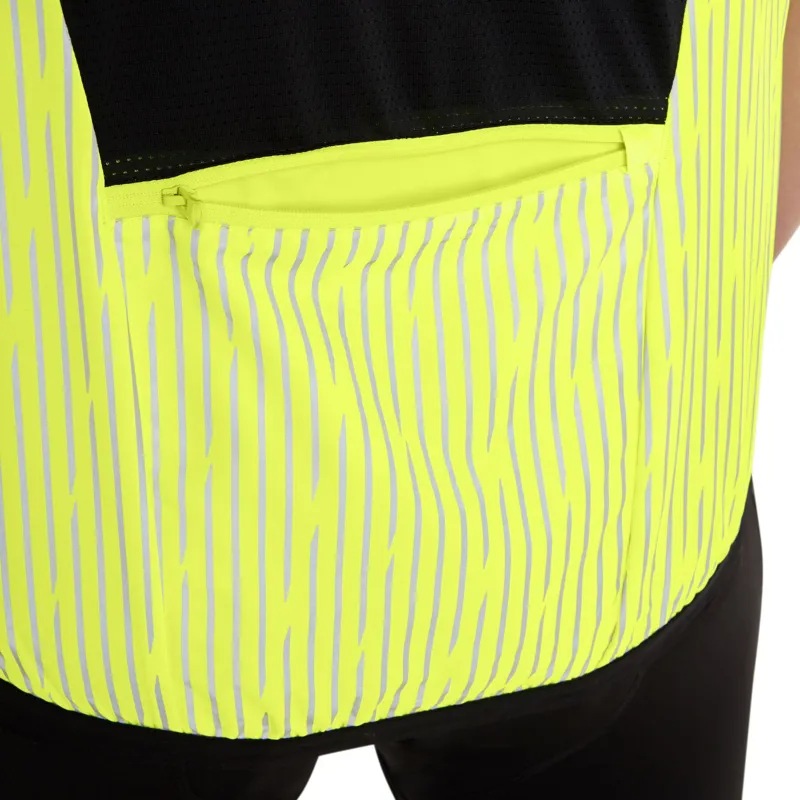 Madison Stellar Reflective Windproof Gilet Hi-Viz Yellow-10