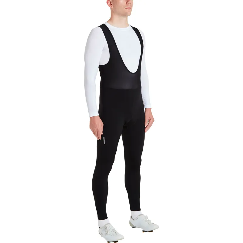 Madison Freewheel Men's Thermal Bib Tights With Pad Black-2
