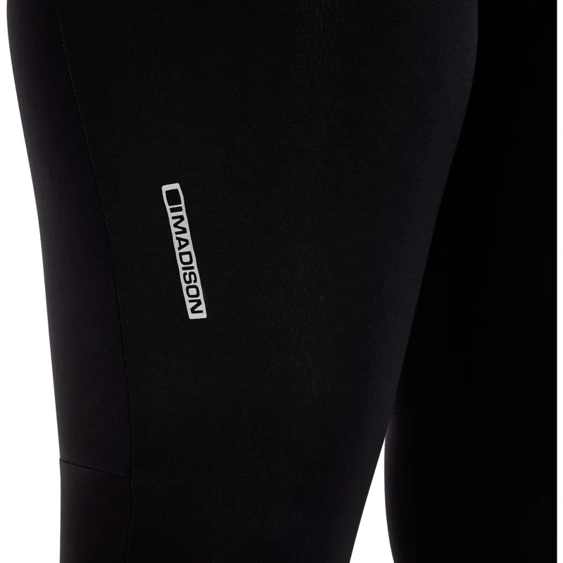 Madison Freewheel Women's Thermal Road Tights With Pad Black-4