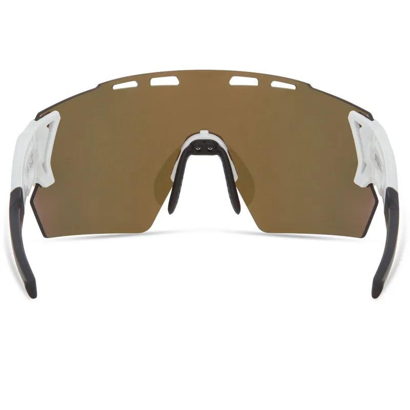 Madison Stealth Sunglasses 3 Pack Gloss White/Fire Mirror/Amber and Clear Lens-4