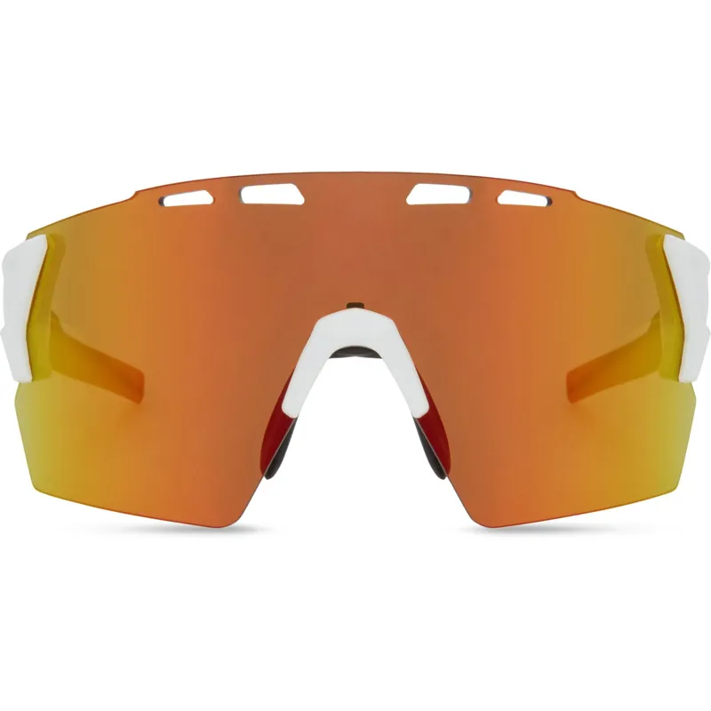 Madison Stealth Sunglasses 3 Pack Gloss White/Fire Mirror/Amber and Clear Lens-2