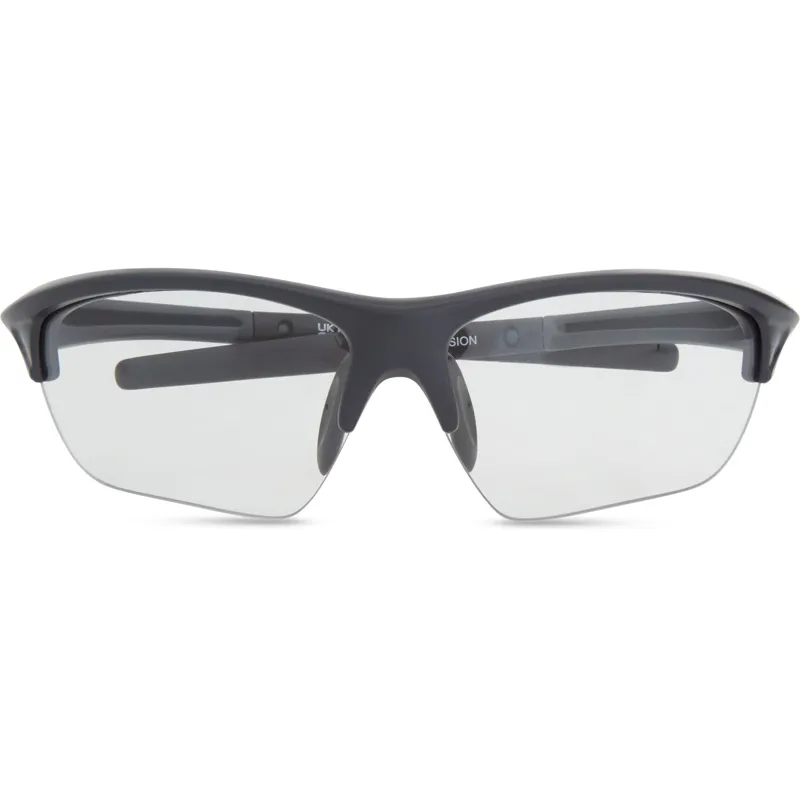Madison Mission Sunglasses Matte Dark Grey/Clear-3