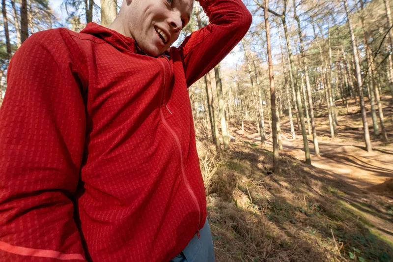 Madison Roam Isoler Thermal Trail Jacket Mineral Red-3