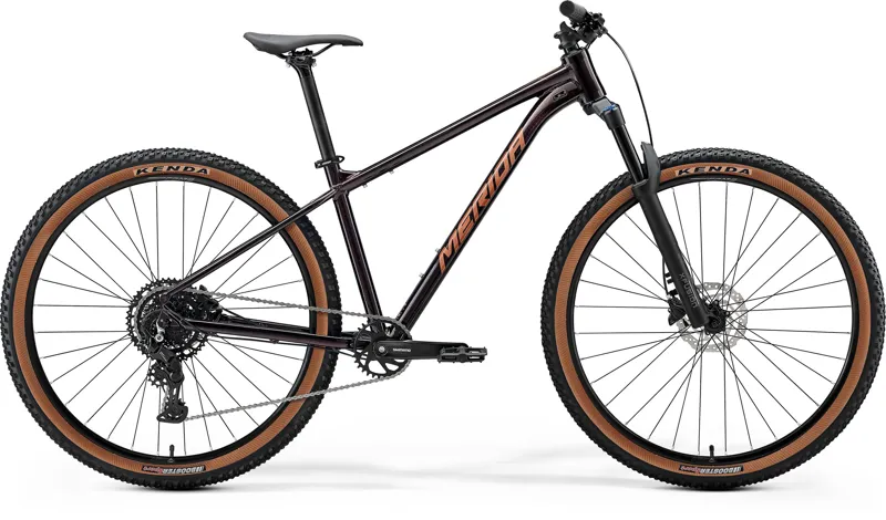 Merida Big Nine 40 Mountain Bike 2027 Metallic Black/Red