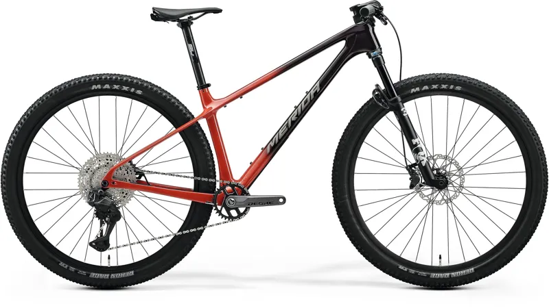 Merida Big Nine 7000 Mountain Bike 2027 Black/Red/Warm Slate Grey