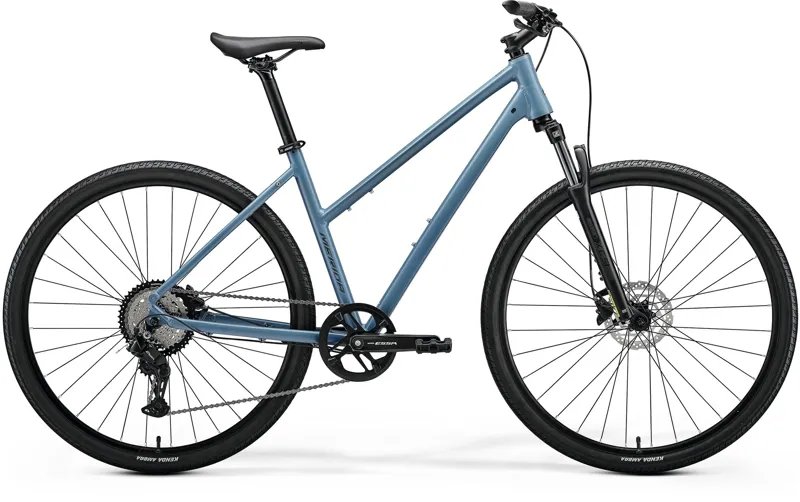 Merida Crossway 20 Low Step Hybrid Bike 2027 Silk Dove Blue/Blue