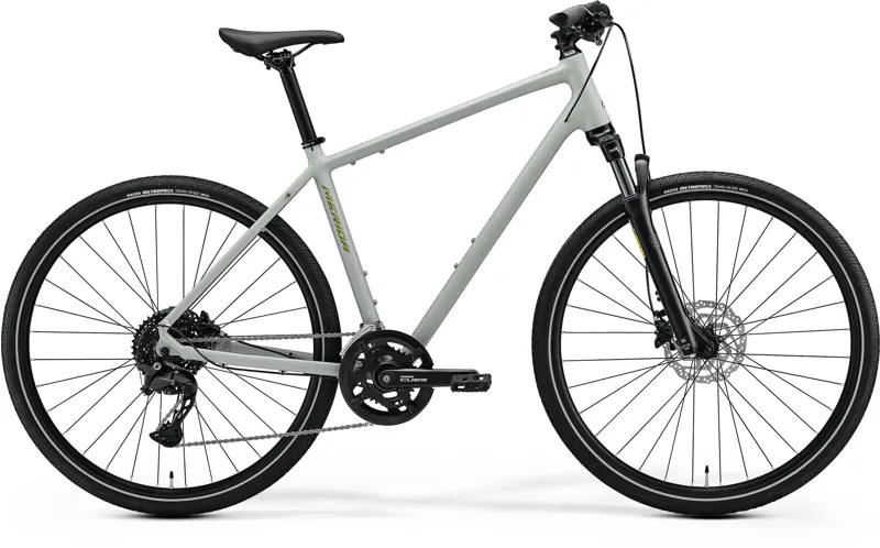 Merida Crossway 300 Hybrid Bike 2027 Matt Early Moss Grey/Green