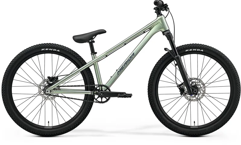 Merida Dirt 500 Dirt Jump Bike 2026 Glossy Grey/Green FlakesClear