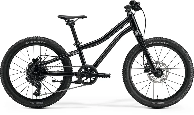 Merida Matts J.20+ Kids Bike 2027 Black/Silver