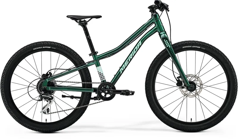 Merida Matts J.24+ Kids Bikes 2025 Green/Turquoise/Black