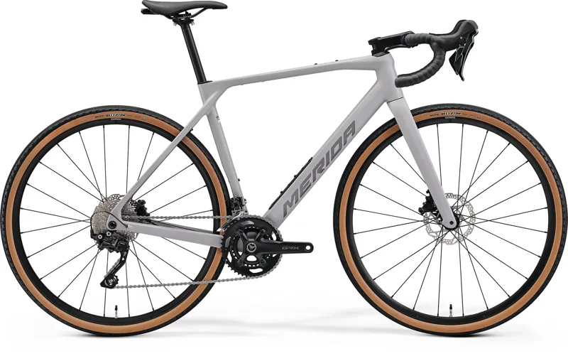 Merida Mission 4000 Gravel Bike 2027 Silk Grey/Gunmetal Grey