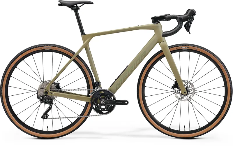 Merida Mission 4000 Gravel Bike 2027 Silk Low Key Green/Green