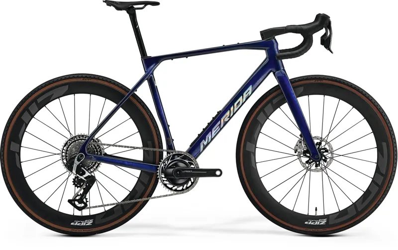 Merida Mission 10K Gravel Bike 2027 Trans Blue Carbon UD/Silver