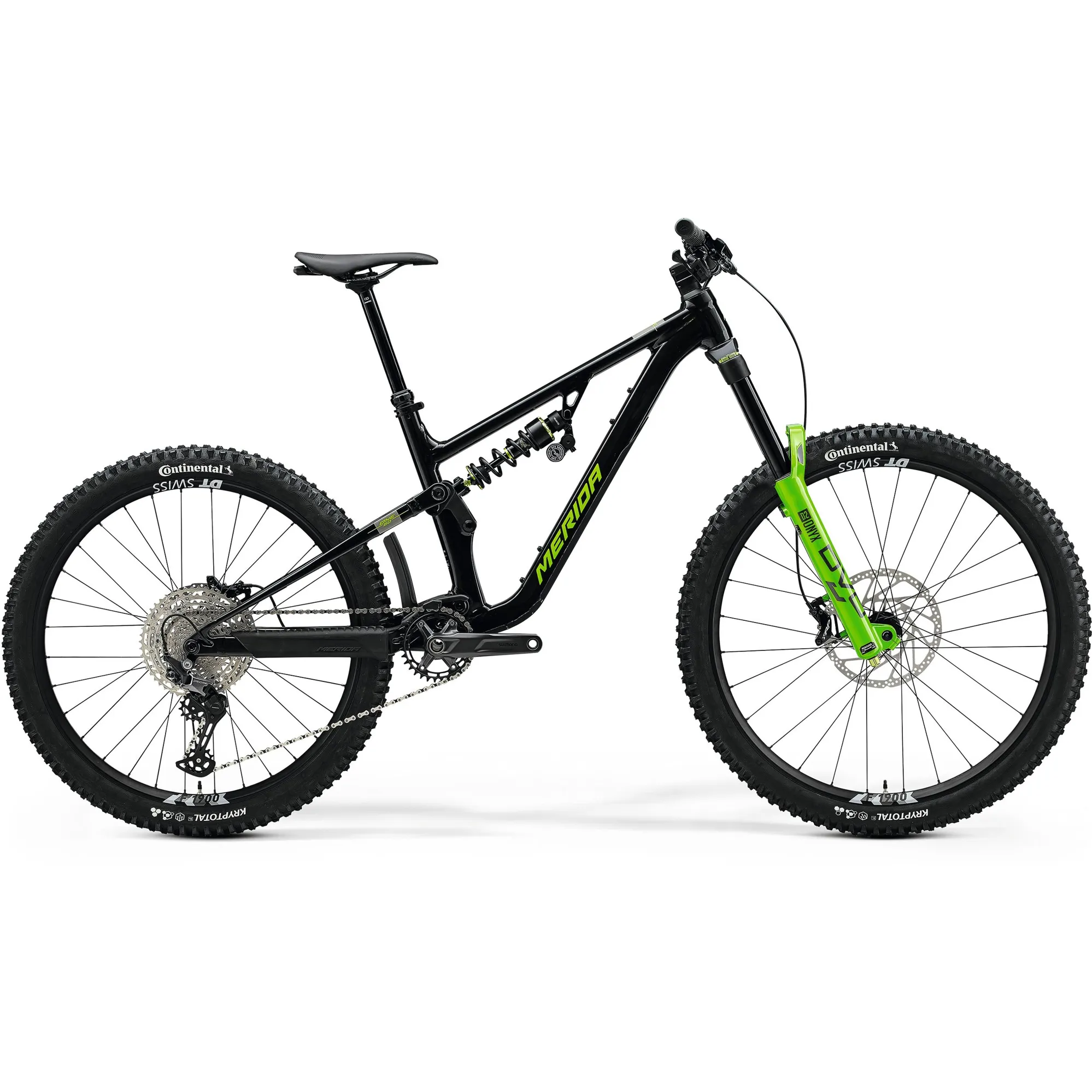 Merida One-Sixty FR 800 Mountain Bike 2025 Black/Grey/Green