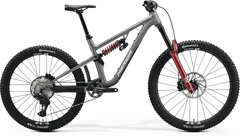 Merida OneSixty FR 800 Mountain Bike 2027 Silk Gunmetal Grey/White