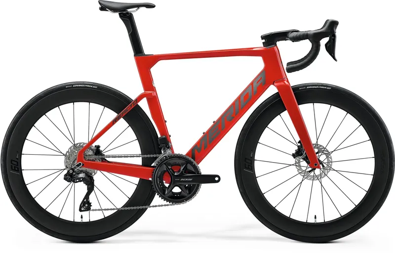 Merida Reacto 6000 Road Bike 2026 Dark Race Red/Gunmetal Grey