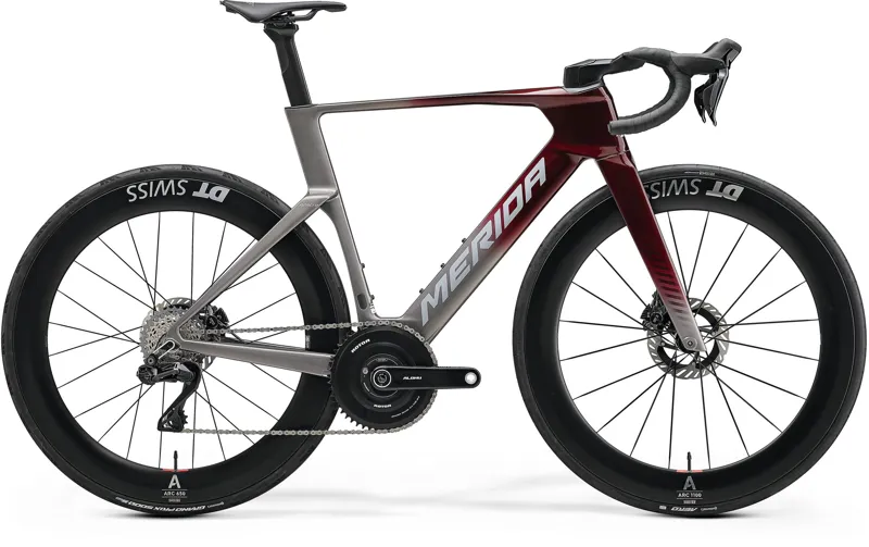 Merida Reacto One Road Bike 2027 Passion Red/Slate Grey/Grey