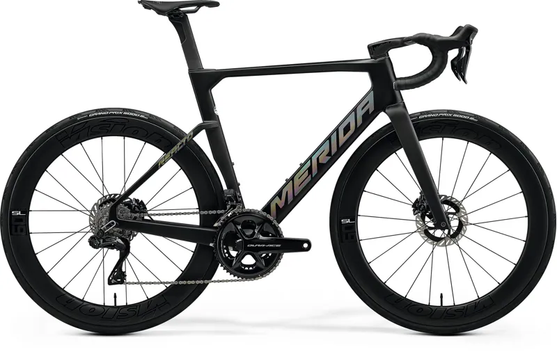 Merida Reacto Team Road Bike 2026 Silk Black/Glossy Dark Silver