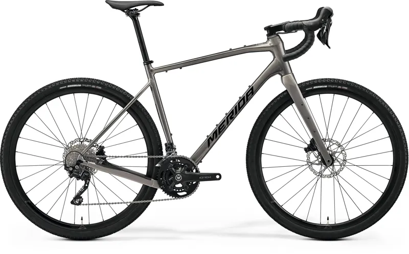 Merida Silex 400 Gravel Bike 2026 Warm Slate Grey/Black