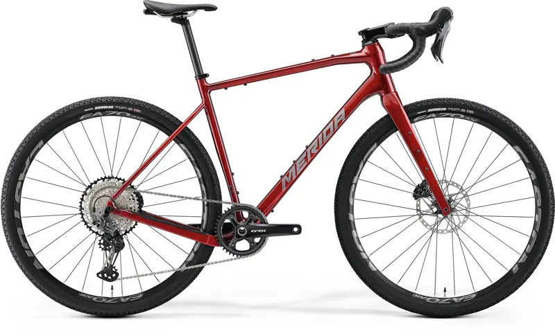 Merida Silex 700 Gravel Bike 2024 Red/Grey