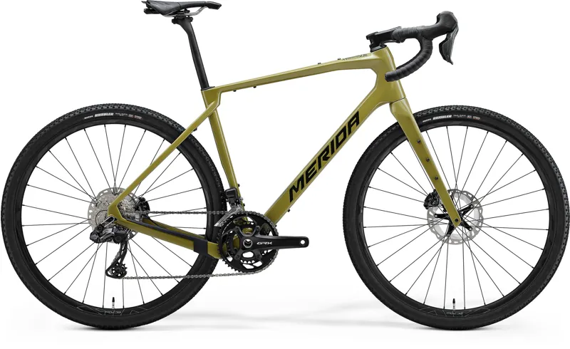 Merida Silex 8000 Gravel Bike 2025 Green/Gold