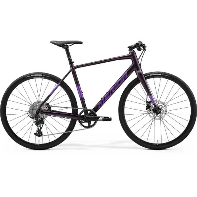 Merida Speeder 400 Hybrid Bike 2024 Purple