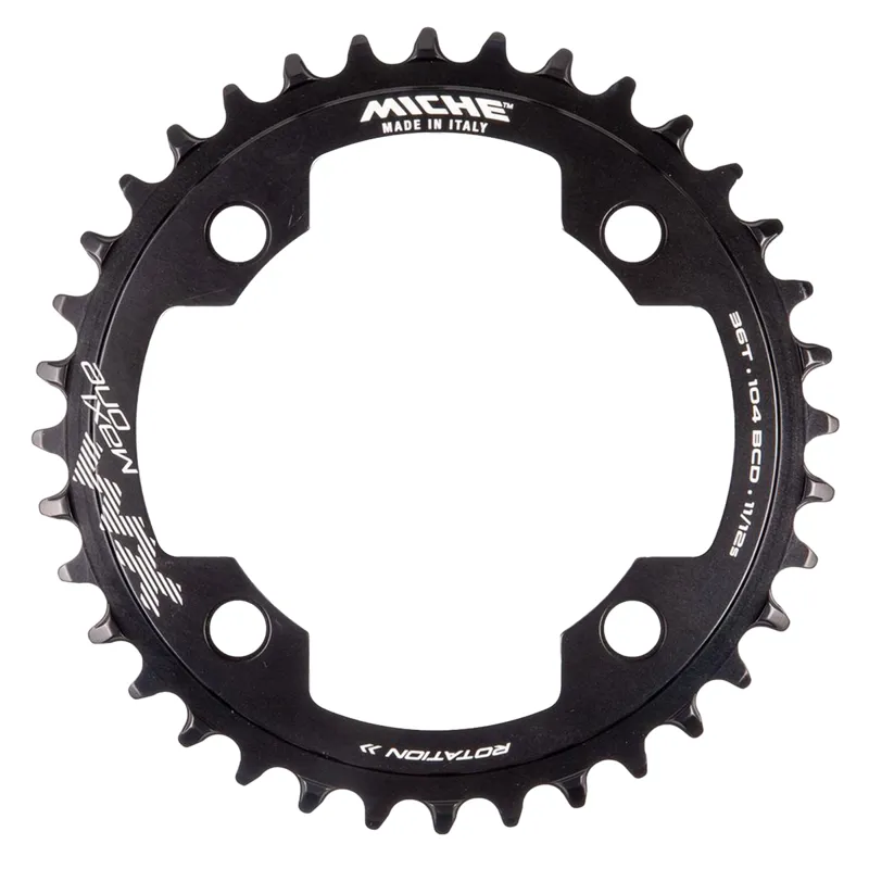 Miche XM Maxi One E-bike Chainring 36T Black