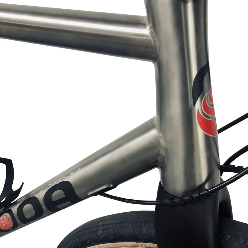 Moda Strega GRX Titanium Gravel Bike 2022 Silver-3