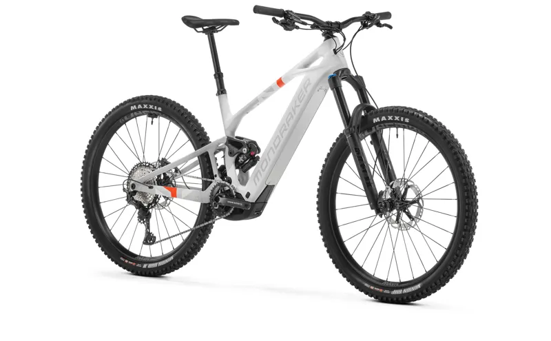 Mondraker Crafty Carbon R Electric Bike 2025 Grey/Carbon/Red-1