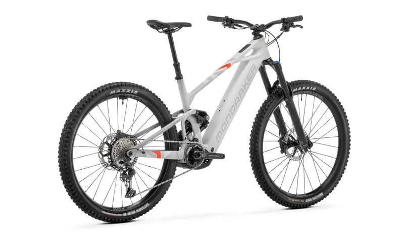 Mondraker Crafty Carbon R Electric Bike 2025 Grey/Carbon/Red-2