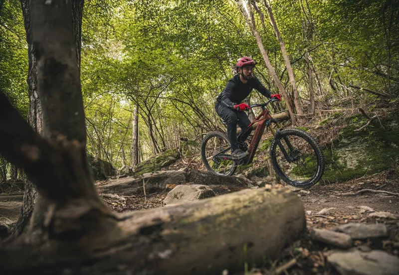 Mondraker Crafty Carbon RR Electric Bike 2025 Red/Black-10