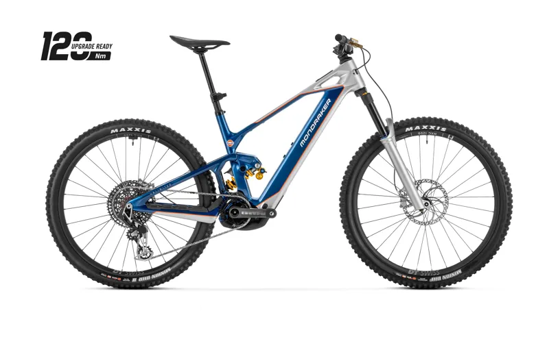 Mondraker Crafty Unlimited Gulf Electric Bike 2026 Blue/Silver/Orange