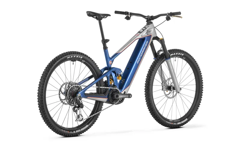 Mondraker Crafty Unlimited Gulf Electric Bike 2026 Blue/Silver/Orange-2