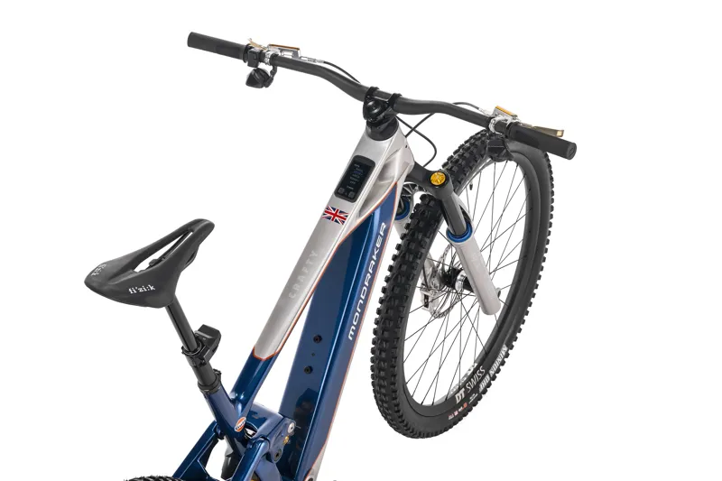 Mondraker Crafty Unlimited Gulf Electric Bike 2026 Blue/Silver/Orange-3