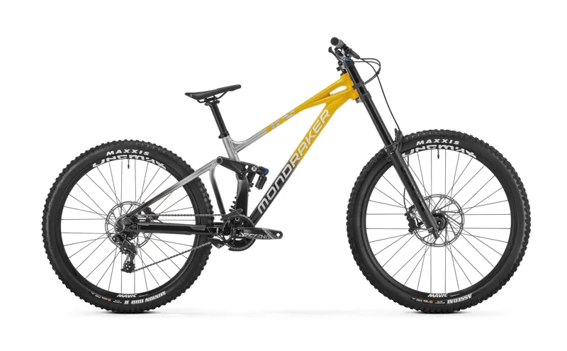 Mondraker Summum R Mullet Downhill Bike 2025 Yellow/Black/Silver