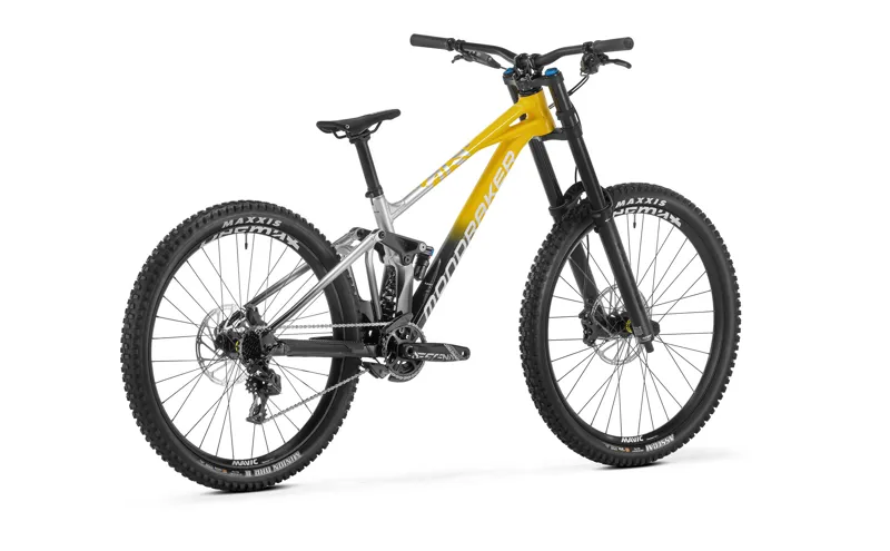 Mondraker Summum R Mullet Downhill Bike 2025 Yellow/Black/Silver-2