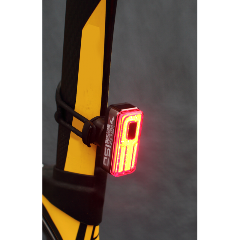 Moon Sport Helix Sense 150lm Black Rear Light-1