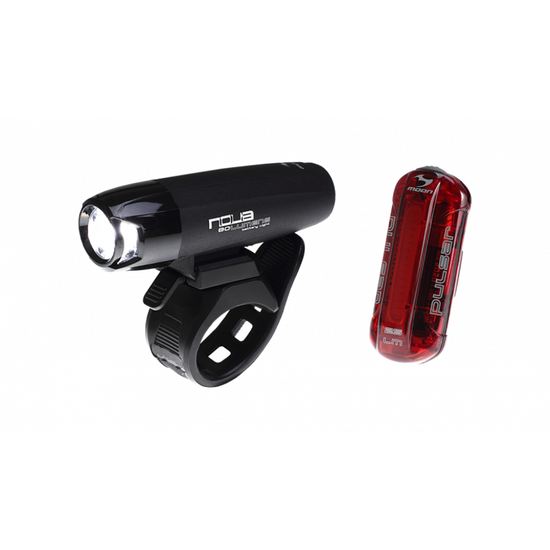 Moon Nova 80/Pulsar Light Set Black