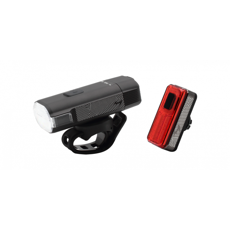 Rigel Max 1500lm + Helix Lite 100lm Black