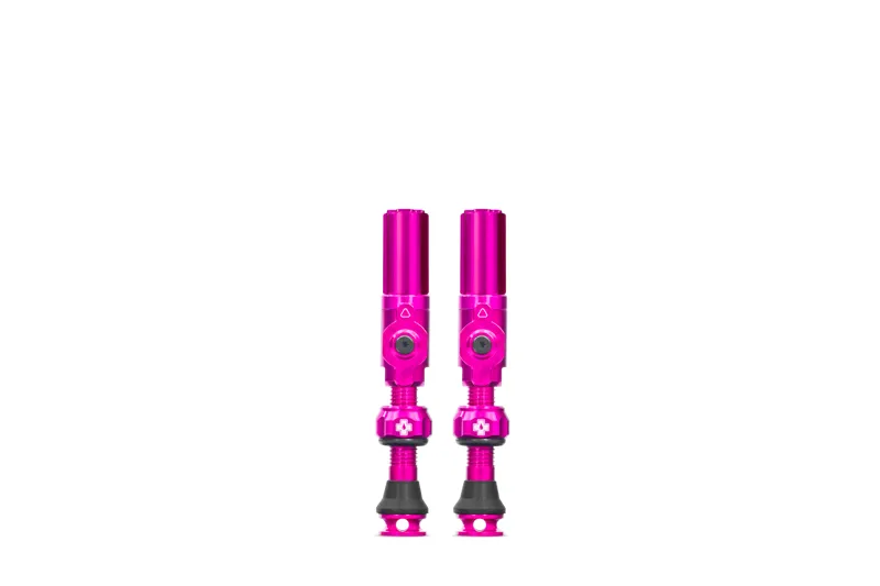 MucOff Tubeless Valves Big Bore Lite Pink