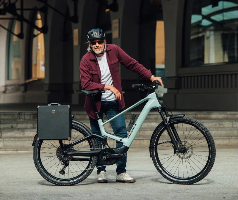 Orbea Muga 10 Electric Bike 2026 Blue Stone/Diamond Black-2