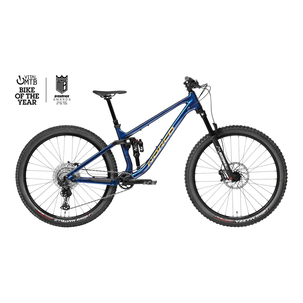 Norco Norco Fluid FS A2 Mountain Bike 2023 Blue/Copper