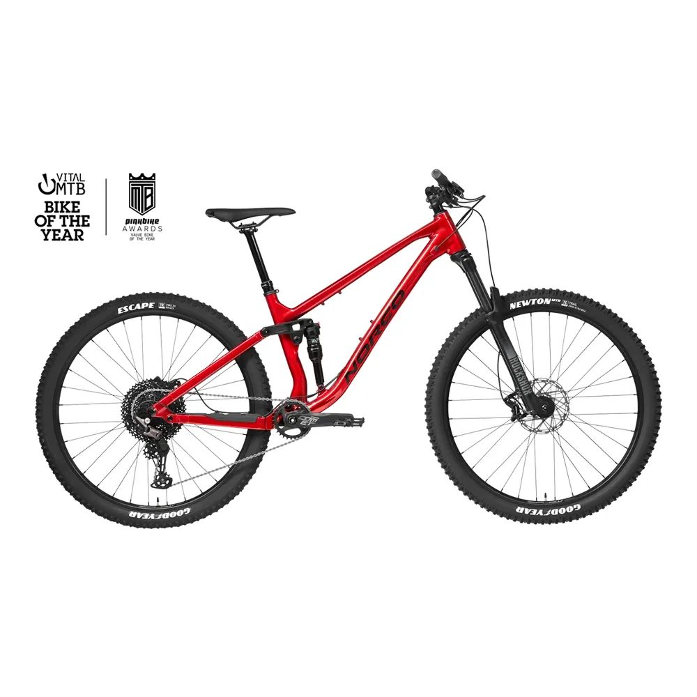 Norco Norco Fluid FS A4 Mountain Bike 2023 Red/Black