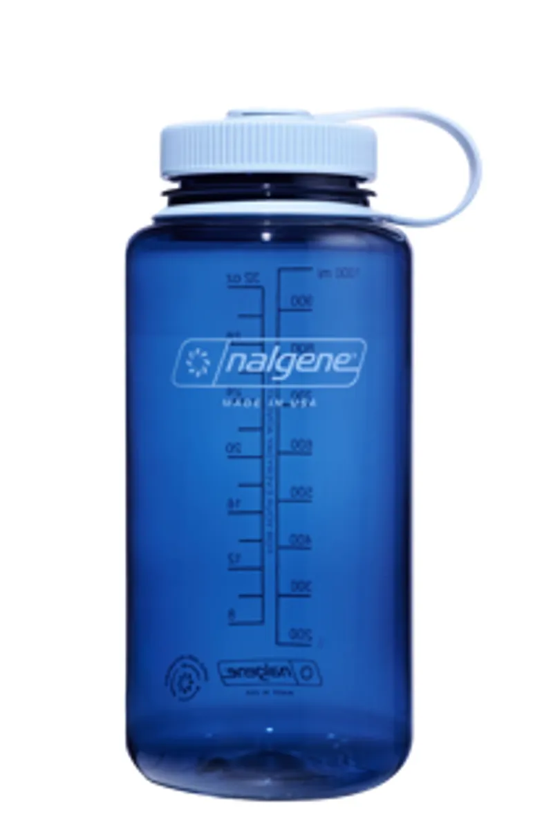Nalgene Wide Mouth Sustain Tritan 1L  Bottle Colour Block Indigo
