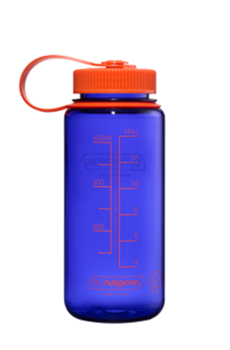 Nalgene Wide Mouth Sustain Tritan Bottle Colour Block Periwinkle-1