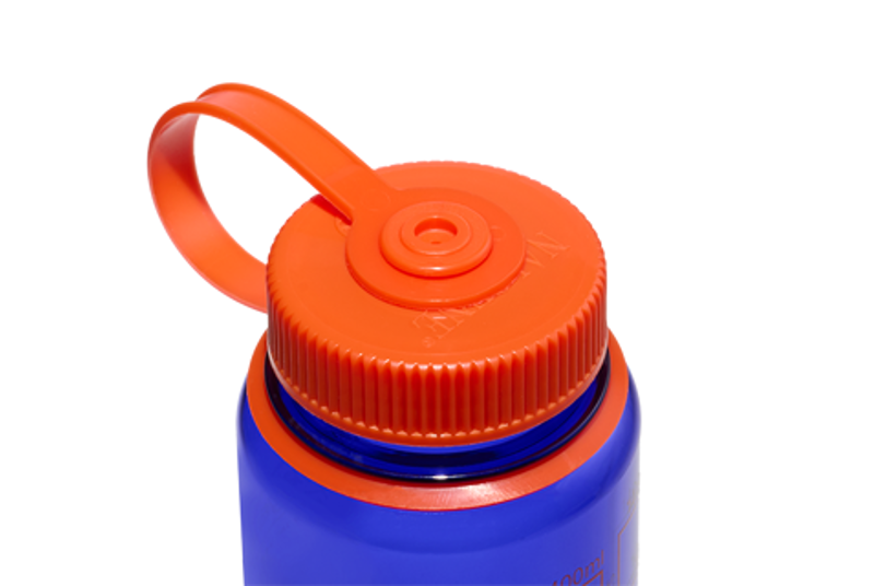 Nalgene Wide Mouth Sustain Tritan Bottle Colour Block Periwinkle-2