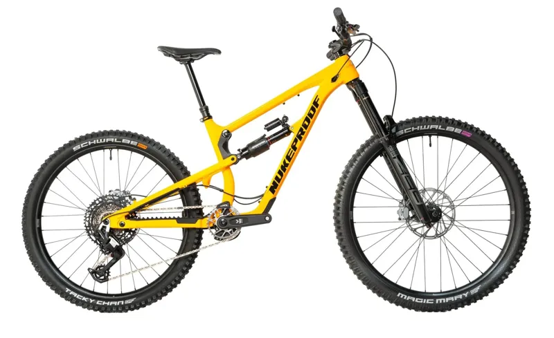 Ex Display Nukeproof Mega Pro Large Mountain Bike 2027 Yellow
