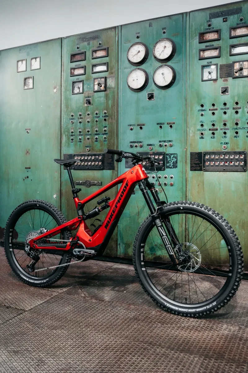 Nukeproof Megawatt 297 Pro GX Electric Bike 2026 Red-5